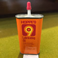 Hoppe's Lubricating Oil 3oz, Metal Tin Can. c.1970s