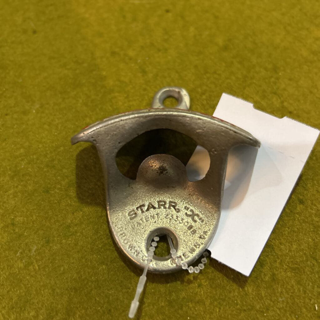 Starr "x" wall-mounted Coca-Cola Bottle Opener, c.1950s.