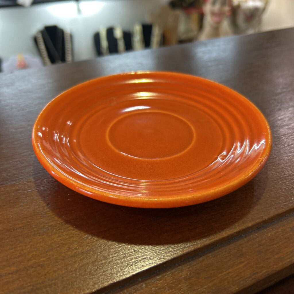 Bauer Pottery, Ring ware Design, Saucer, c.1940s