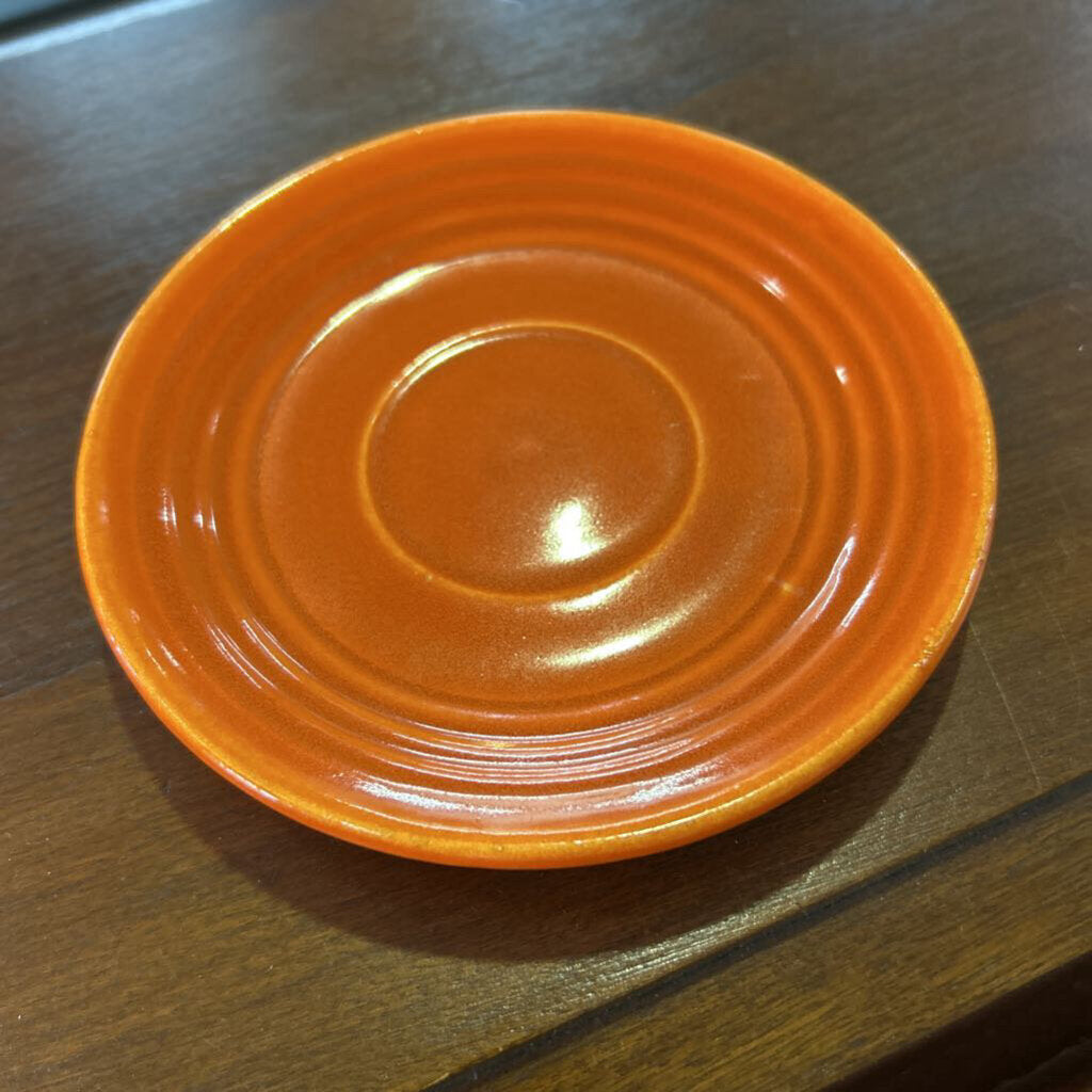 Bauer Pottery, Ring ware Design, Saucer, c.1940s