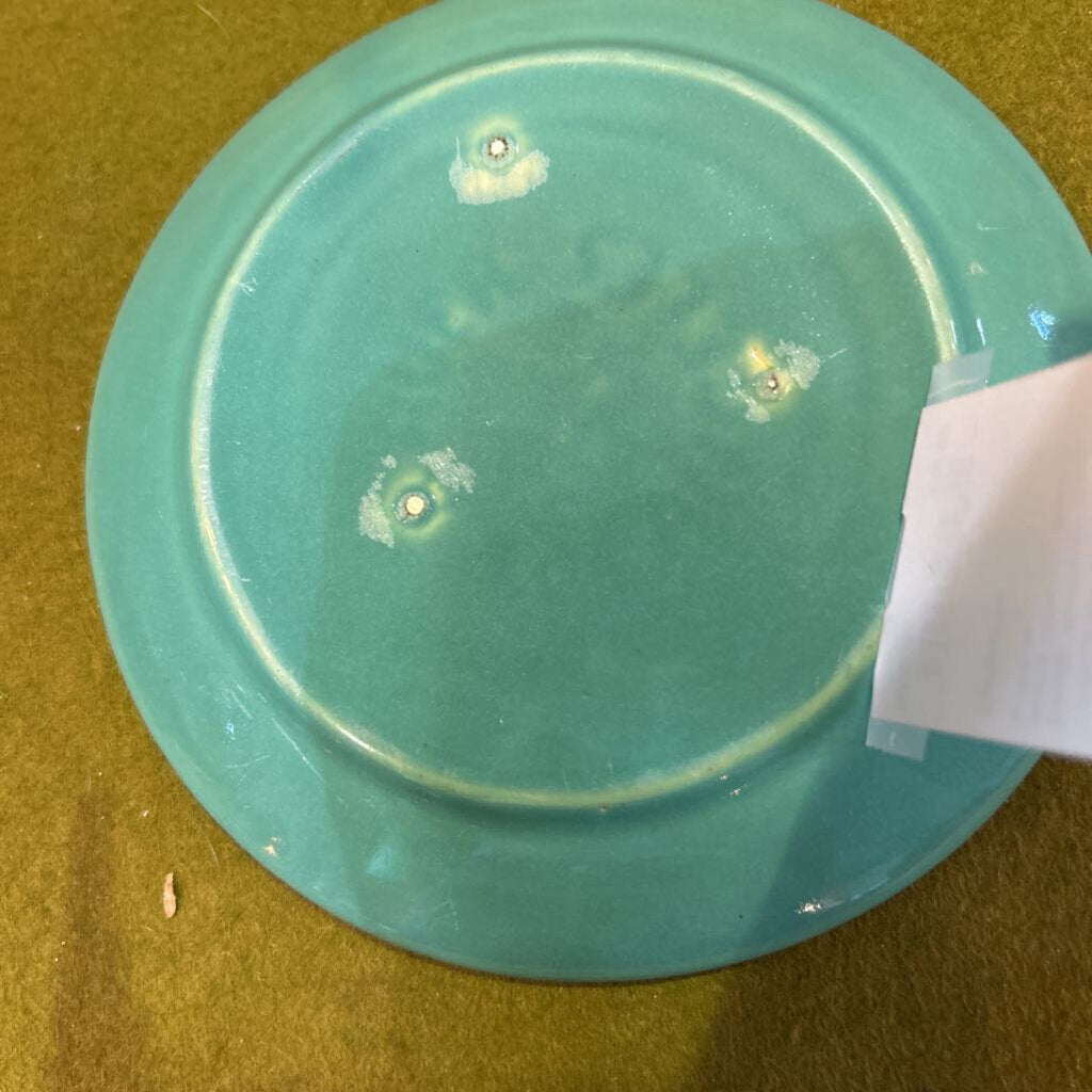 Bauer Pottery, Ring ware Design, Saucer, c.1940s