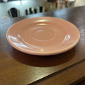 Bauer Pottery Ring ware Saucer Pink No.507 c.1940s.