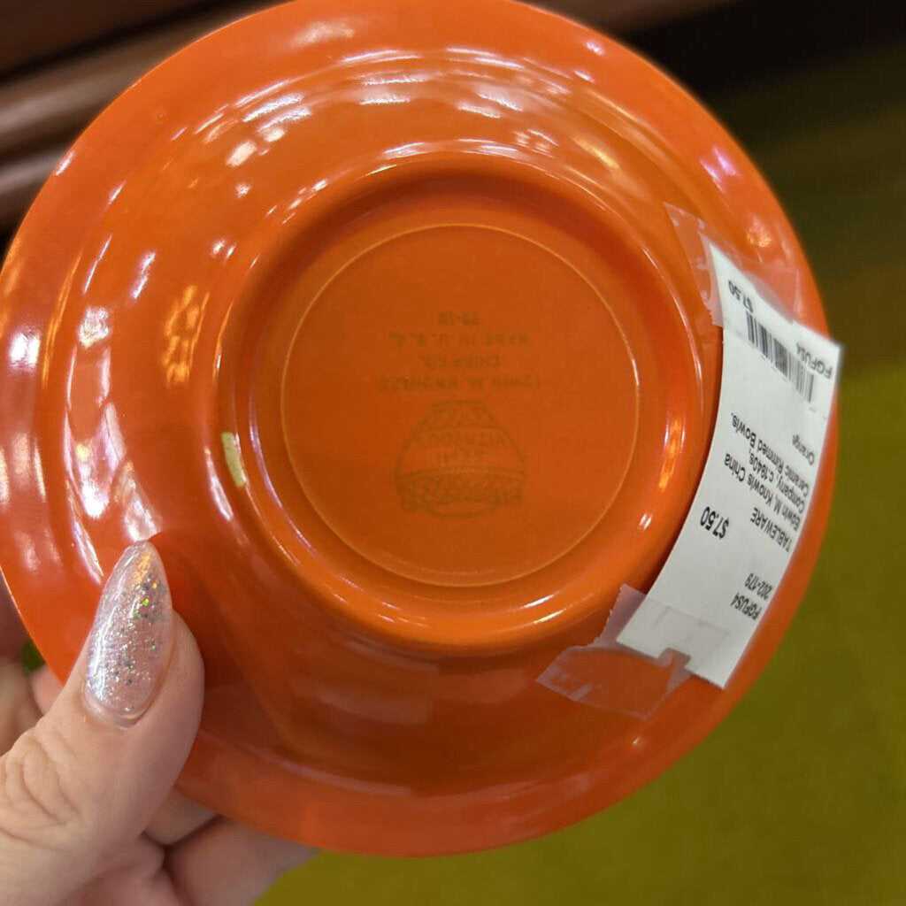 Edwin M, Knowls China Company, c.1940s, Ceramic Rimmed Bowls.