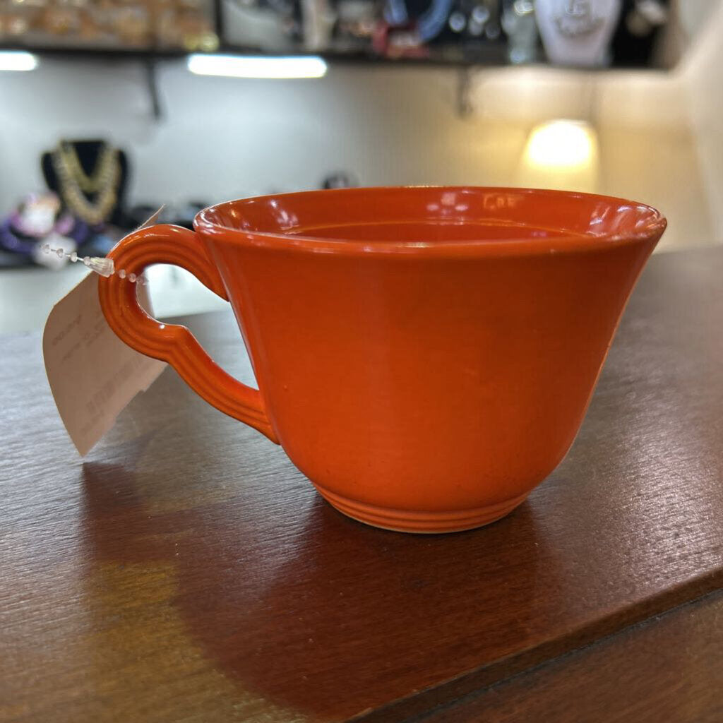 Edwin Knowls, Orange, Tea Cup, c.1940s