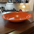 1940s, Edwin Knowles, Deanna Rim Soup Bowls, Sold Glaze Art Deco, c.1940s.