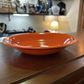 1940s, Edwin Knowles, Deanna Rim Soup Bowls, Sold Glaze Art Deco, c.1940s.