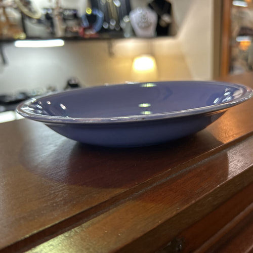 1940s, Edwin Knowles, Deanna Rim Soup Bowls, Sold Glaze Art Deco, c.1940s.