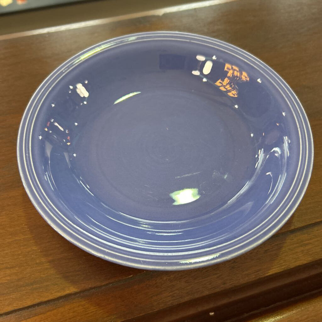 1940s, Edwin Knowles, Deanna Rim Soup Bowls, Sold Glaze Art Deco, c.1940s.