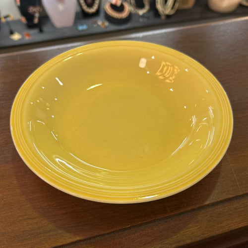 1940s, Edwin Knowles, Deanna Rim Soup Bowls, Sold Glaze Art Deco, c.1940s.