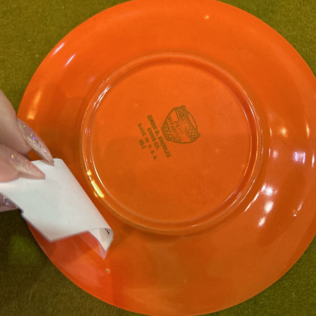 Edwin M. Knowles, c.1948, Saucer.