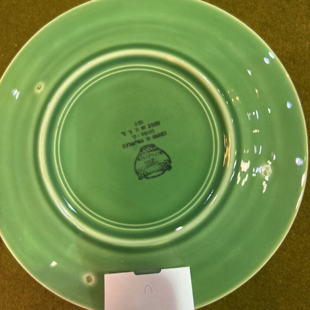 Edwin M. Knowles, c.1940 Bread/Salad Plate.