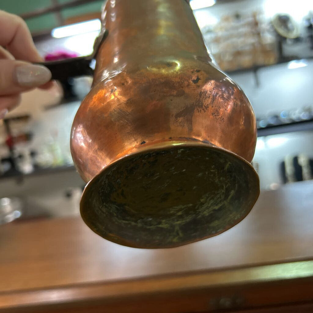 Antique 19th Century French "Chocolate Pot" Copper. *Condition as is*