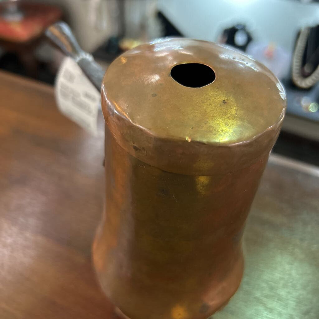 Antique 19th Century French "Chocolate Pot" Copper. *Condition as is*