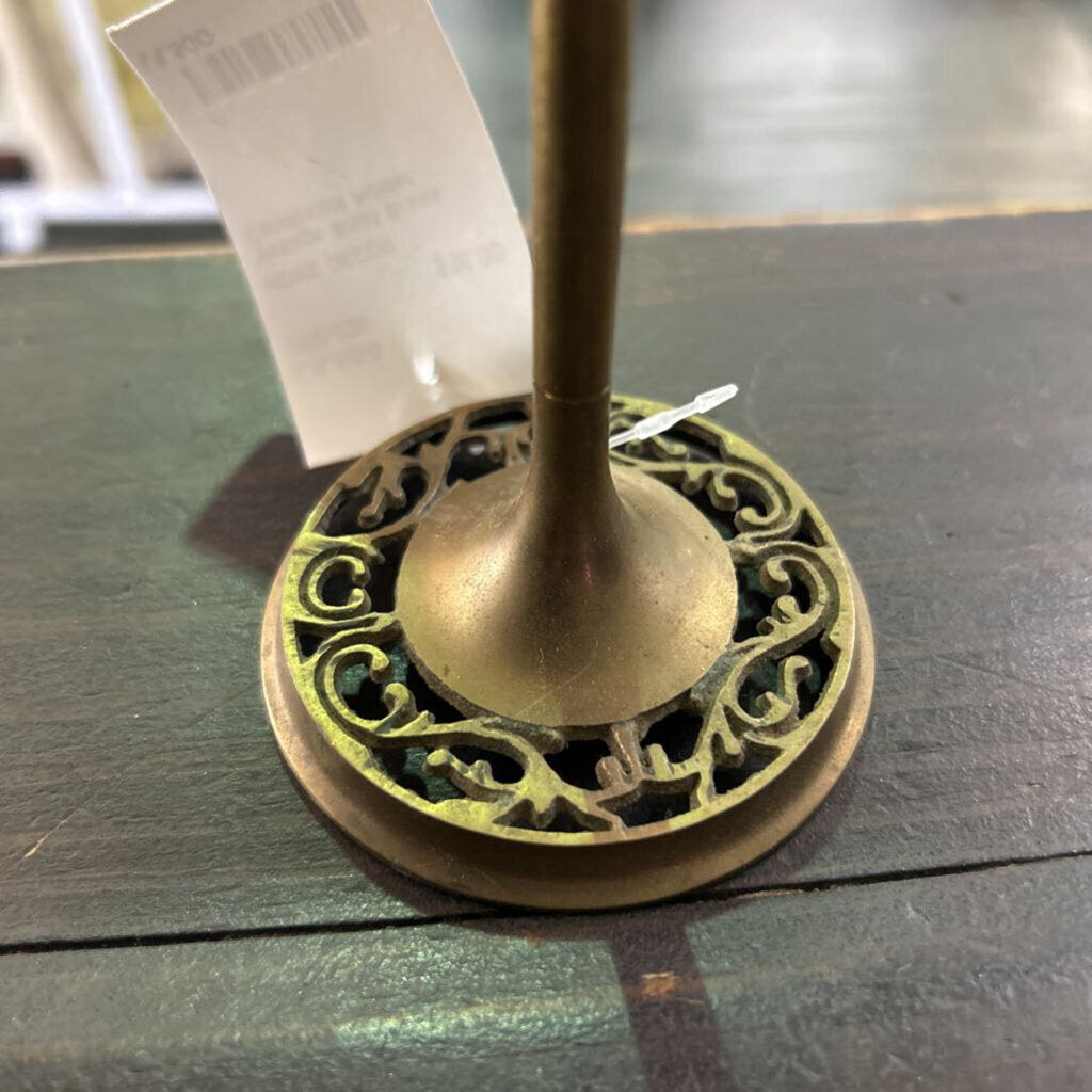Vintage Small Brass Candlestick Holder.