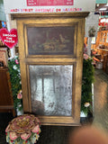 19th century French Trumeau Mirror/ Over-mantel mirror