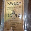 Grier's Almanac; Otis Ashmore; 1940