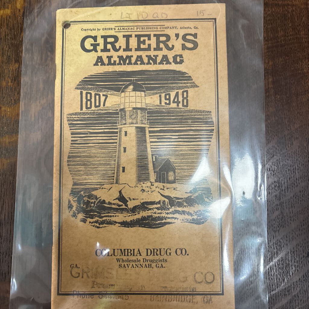 Grier's Almanac; Otis Ashmore; 1948