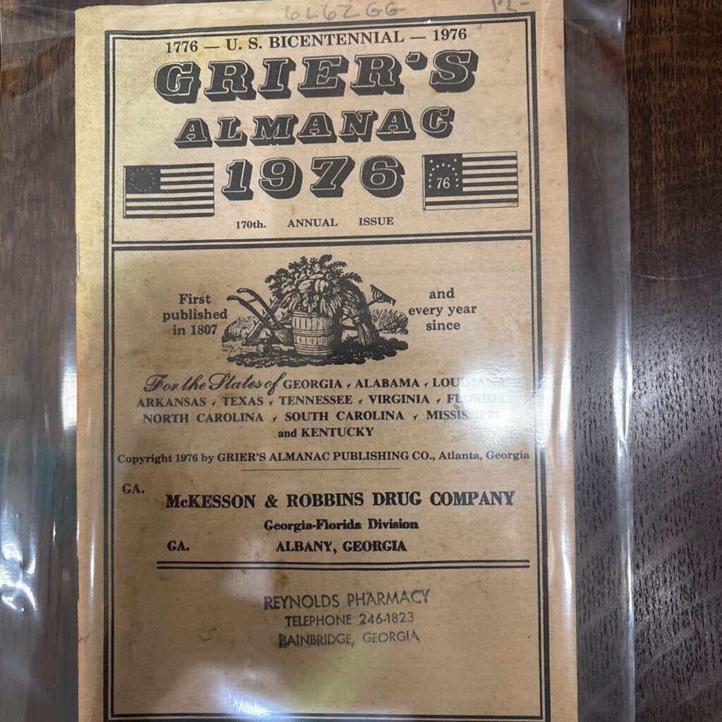 Grier's Almanac- US Bicentennial Issue; Otis Ashmore; 1976