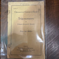 Optometrical Courses of Study- Trigonometry, Course 8; Howard Minchin