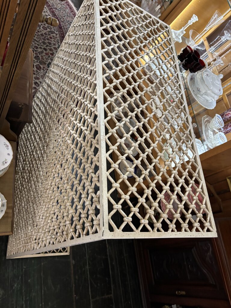 Cast Metal Mesh/Net low table