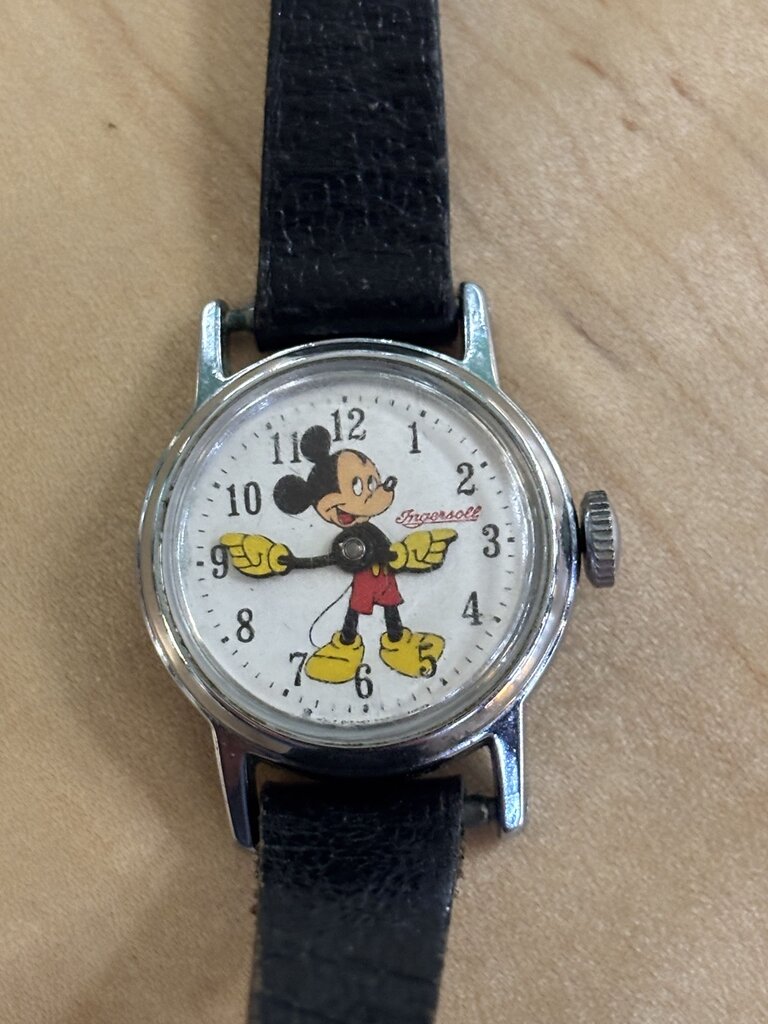 Ladies Vintage Micky Mouse Watch, Manual wind; circa 1950-60