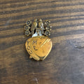 Love Bird Locket-Brooch; circa 1940s