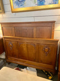 Luxembourg Tiger Oak Full bed c.1870-90