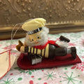 1992 Kurt S. Adler, Hershey's Collector Series Christmas Ornament, Sleigh.