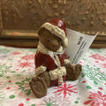 Santa Clause Teddy Bear Figurine.