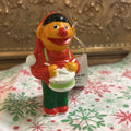 1980s Sesame Street Ceramic ornaments by Newcor (ERNIE)