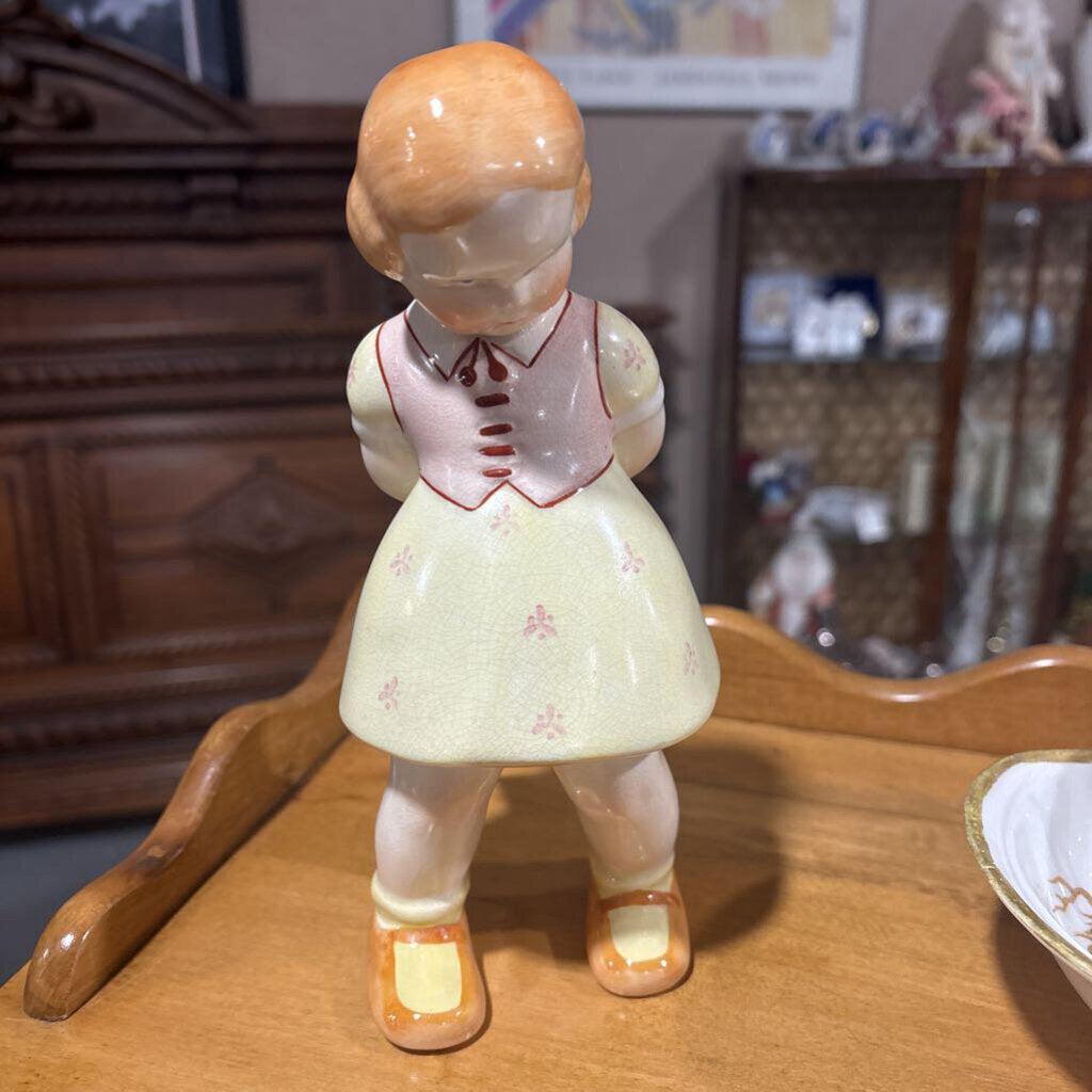 Coventry Pottery "Gretel Girl" figurine; model 5008A