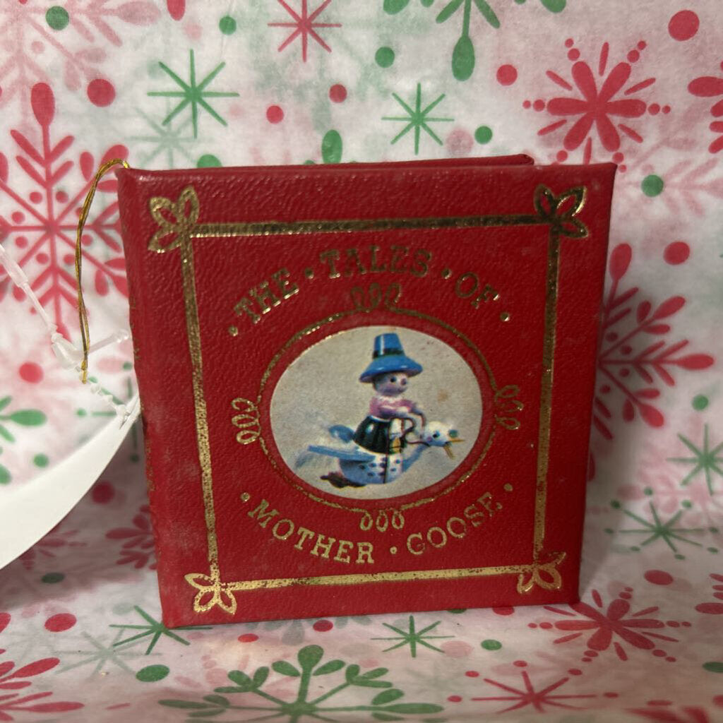 Kurt S. Adler "The Tales of Mother Goose" 1977. Christmas ornament.