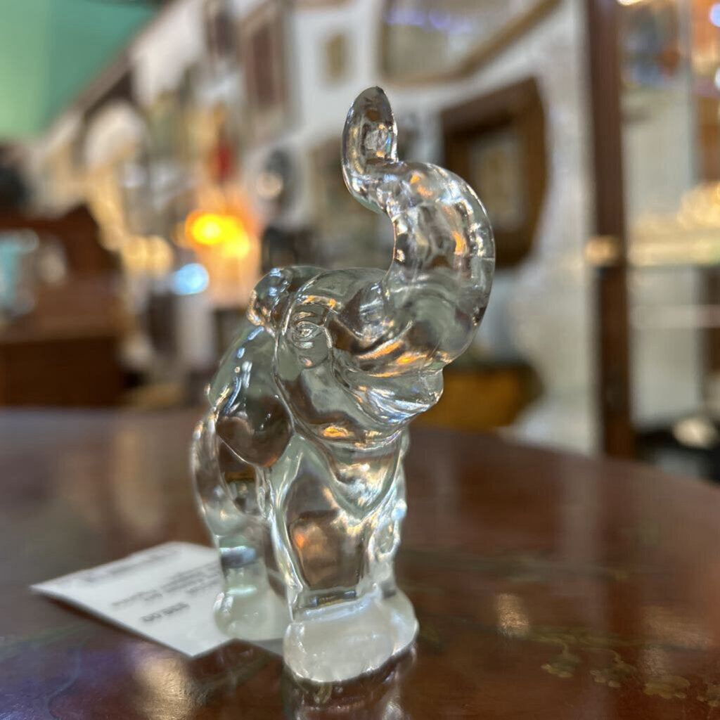 Fenton Art Glass- Elephant Figurine Paperweight.