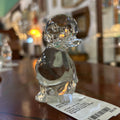 Fenton Art Glass- Standing Duckling Figurine Paperweight.