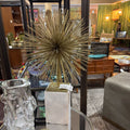 Wire "Dandelion" sculpture on Marble base