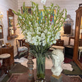 48" silk Gladiolas stalk arrangement