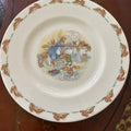 Royal Doulton Bunnylins Deep Baby Bowl/Plate "Wash Day"