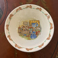 Royal Doulton Bunnykins collection, Oatmeal Cereal Bowl "Nursery/Sleepy time"