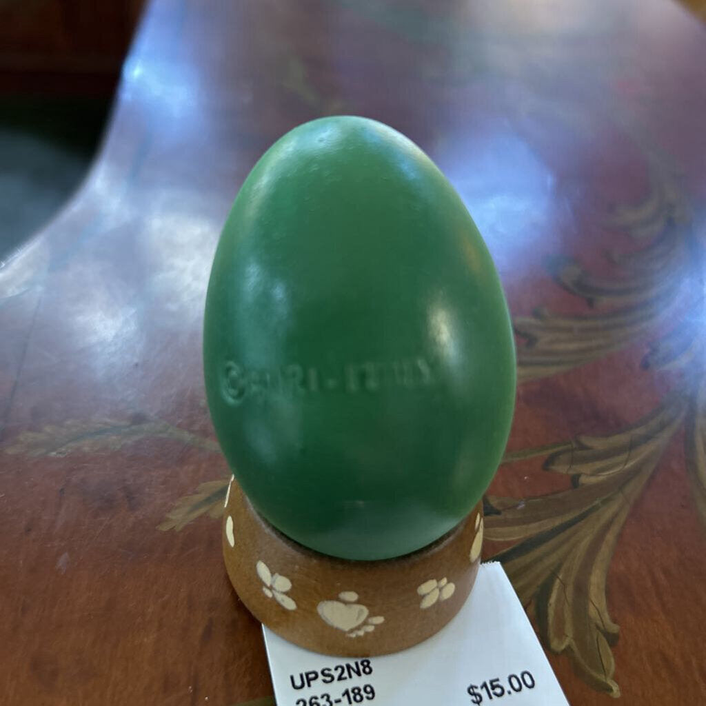 ANRI Ferrandiz annual collection egg, Made in Italy, H.Painted- 1986 Holding Birds