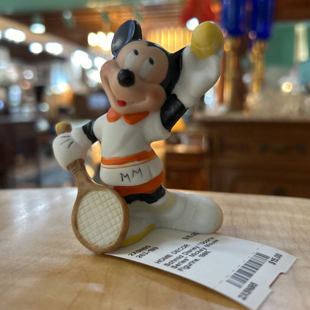 Schmid Disney "Sports Series" Mickey Mouse Figurine. 1986.