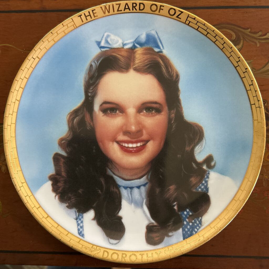 Portraits from Oz Decorative Plate "Dorothy" 1989