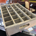 Vintage 24-Bottle Soda Crate Tray.