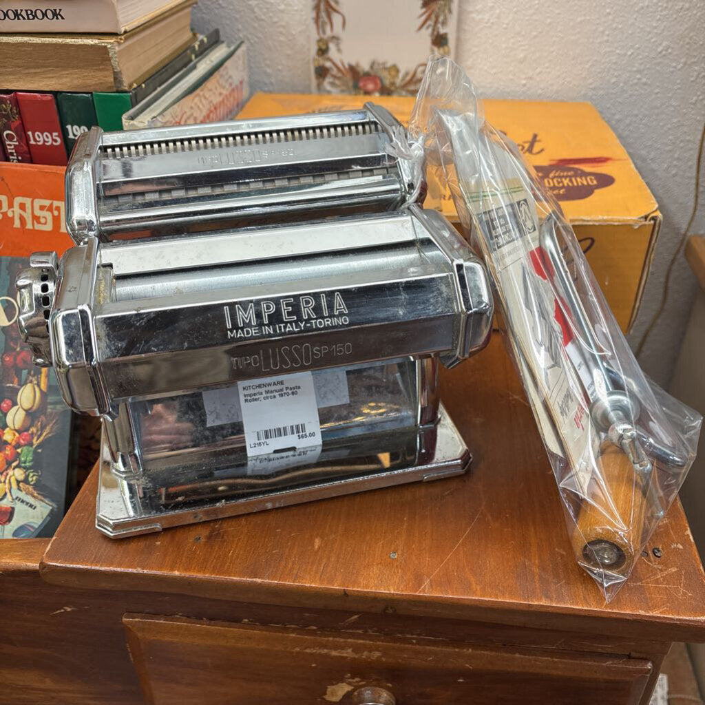 Imperia Manual Pasta Roller; circa 1970-80