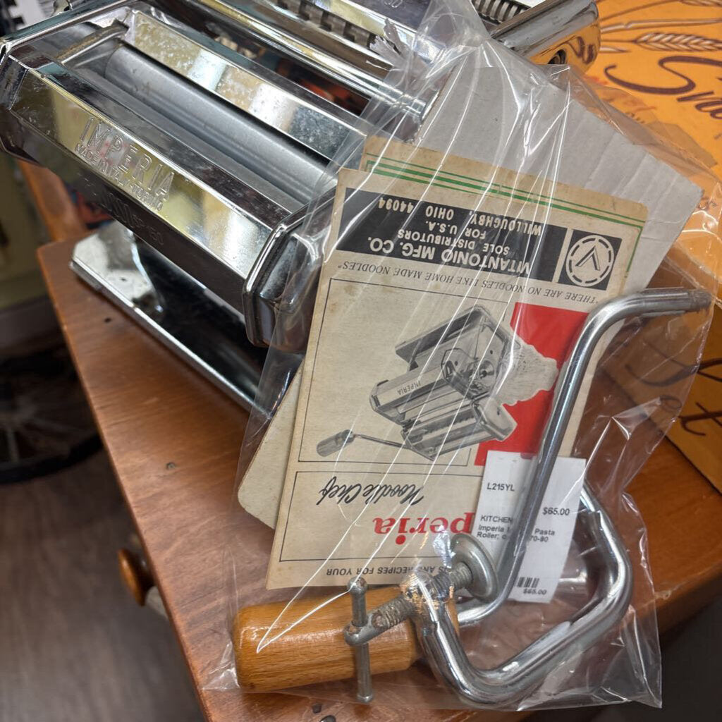 Imperia Manual Pasta Roller; circa 1970-80