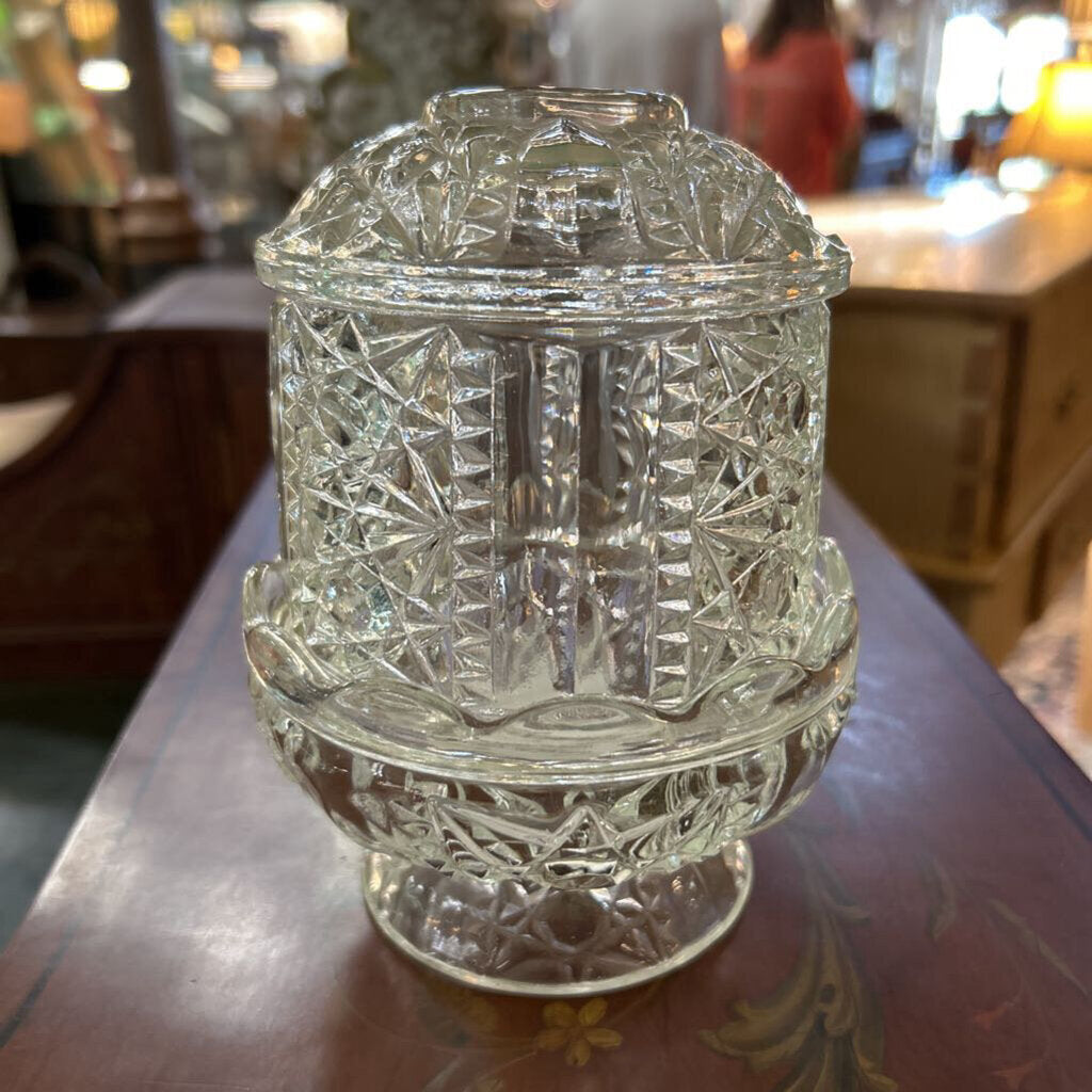 Fairy Lamp "Stars & Bars" Colonial Clear