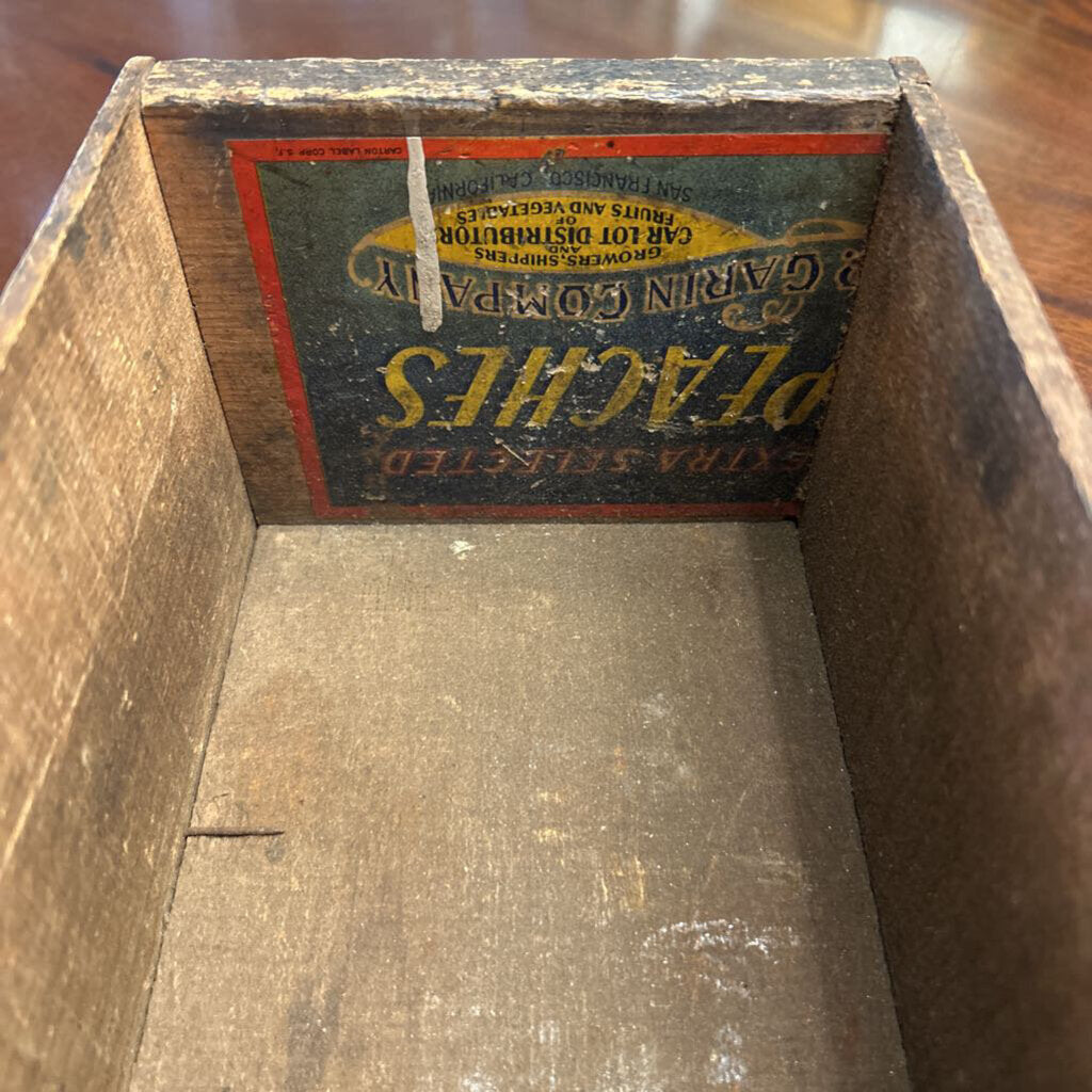 Handmade Wooden Crate Box, Number 2. c.1920s