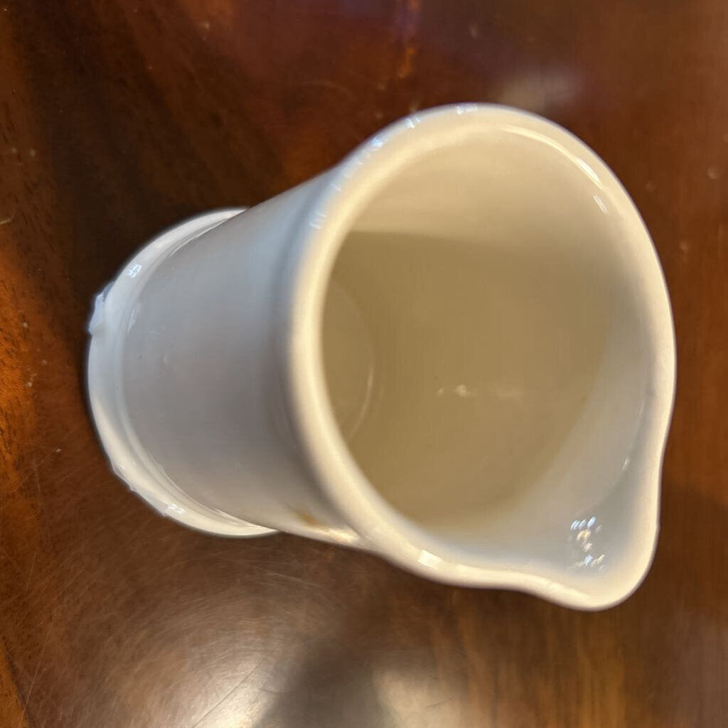 Vintage 1972 Homer Laughlin Best China Restaurant Ware Mini Creamer Pitcher Gold Star.