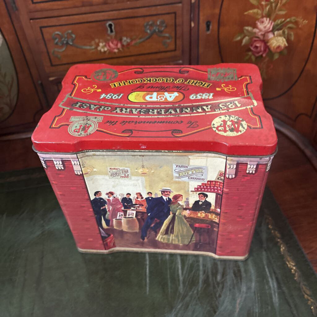 1984 A&P 125th Anniversary Advertising Tin
