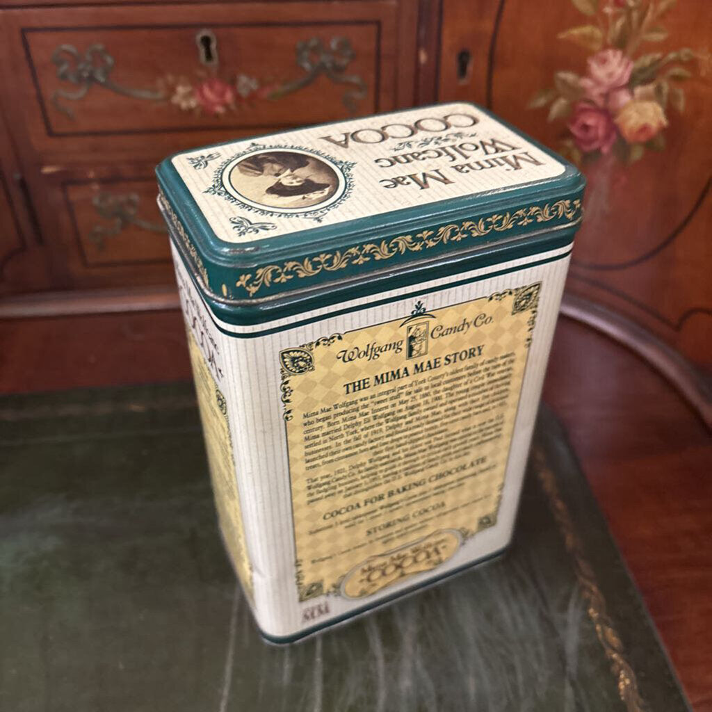 1982 Wolfgang Coco Advertising Tin