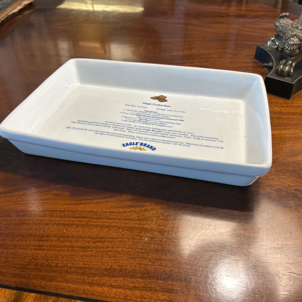 Woodmere China Eagle Brand, Magic Cookie Bar Baking Dish 9x13